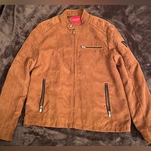 GUESS suede jacket 🤎
